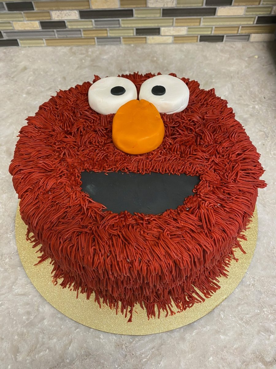 Elmo cake