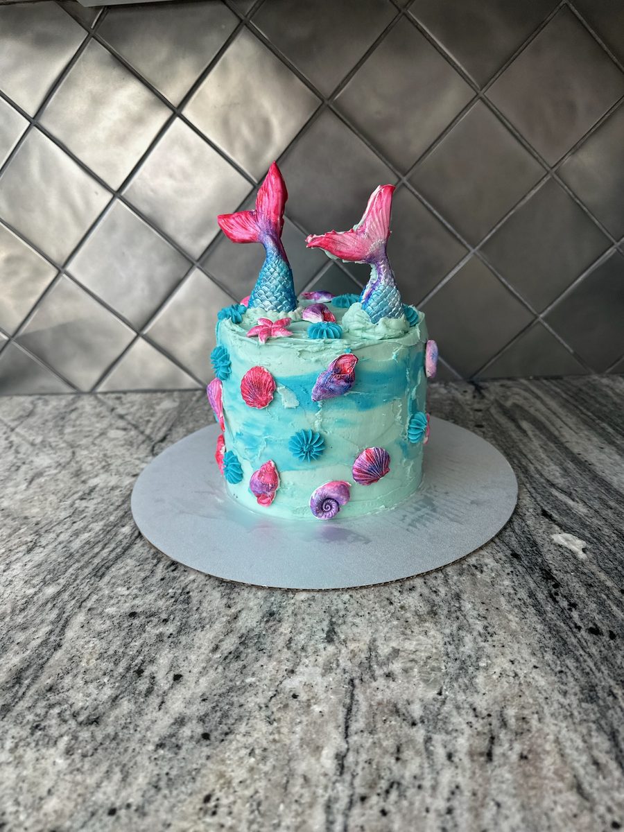 Mermaid cake