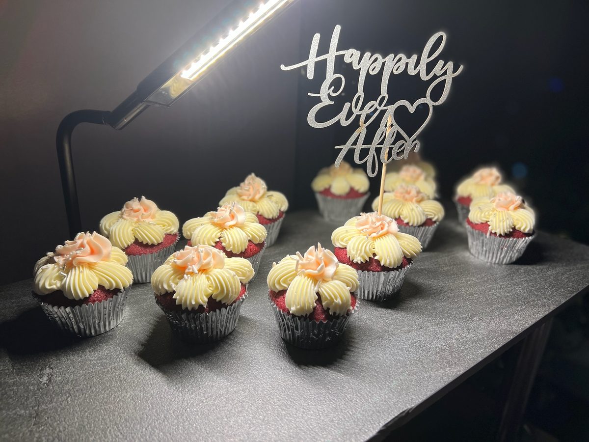 Wedding cupcakes